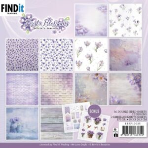 Paperpack - Berries Beauties - First Blossoms 20 x 20 cm BBPP10035