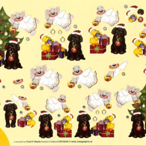 cardeco 3d vel kerst cw10044