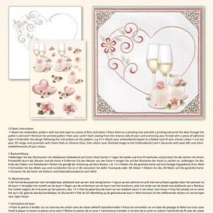 ann,s paper art borduurpatroon met 3d  3dce2017