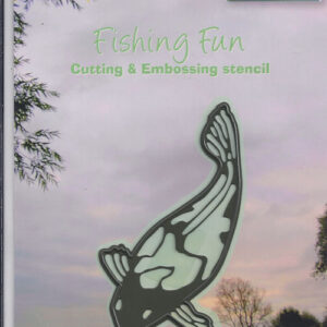 joy craft fishing fun cutting stencil 6002/0190