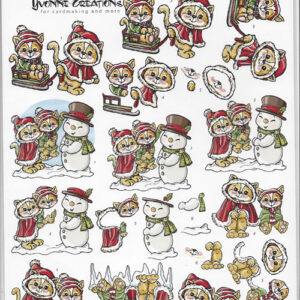 cardeco yvonne 3d vel kerst cd10312
