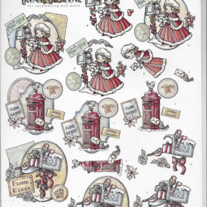 cardeco yvonne 3d vel kerst cd10316