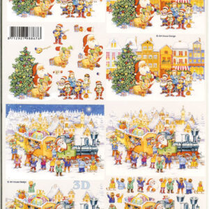 LeSuh 3d knipvel kerst 777337