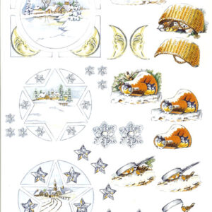 marianne design kerst 3d it446
