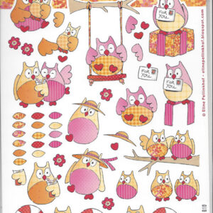 marianne 3d vel summer owls ak0057