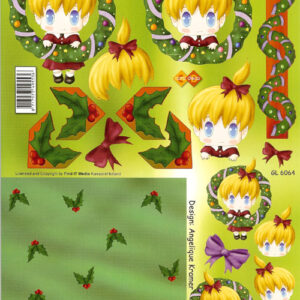 betsy lurvink 3d vel kerst 6064