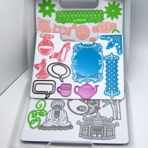 joy craft magneet opberg koffer incl 3 magneet bladen 6200/0070