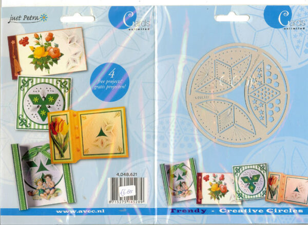avec tendy creative circels stencil 4048621