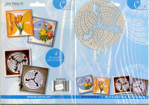 avec tendy creative circels stencil 4048623