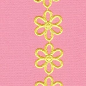 bloemetjes lint  prijs is per meter 0187285/color 638