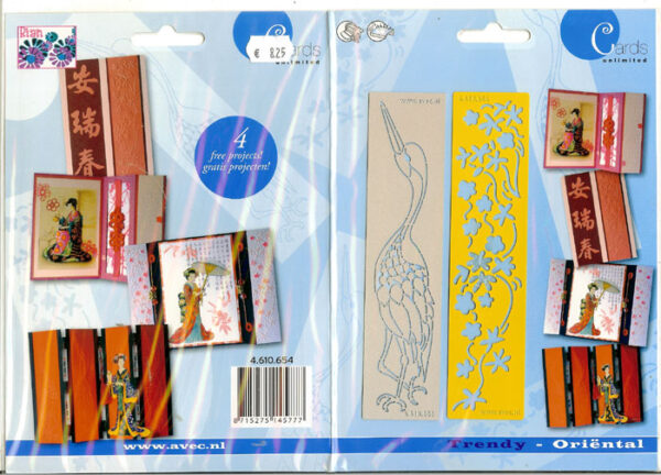 avec trendy oriental stencil 4610654