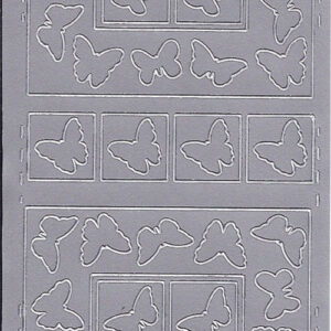 pickup sticker 689 zilver