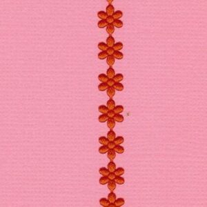 bloemetjes lint  prijs is per meter 0187284/color 722