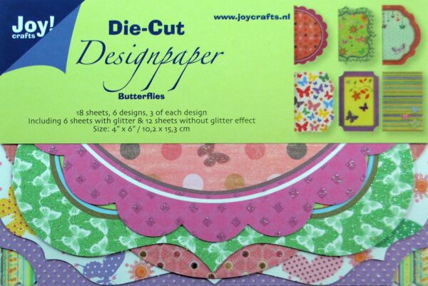 joy craft die cut desigpaper 8011/0513