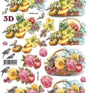 leshu 3d vel bloemen 8215688