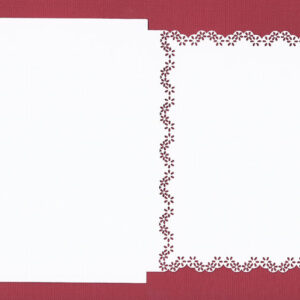 foilart laser card   ecru  k8343