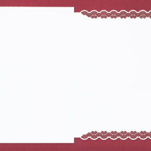 foilart laser card   ecru  k8347