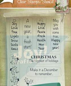 joy craft clearstamp 6004/0002