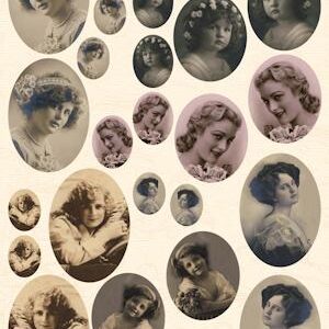 marianne design vintage plaatjes  vk 9536