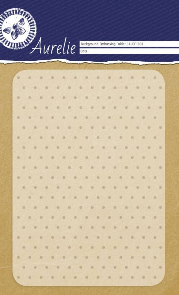 Embossing folder dots AUEf1001