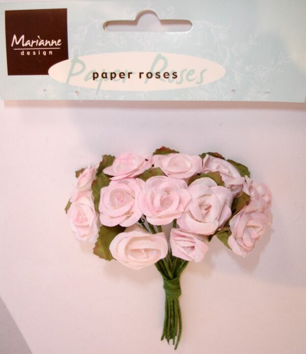marianne paper roses  licht pink ju0849