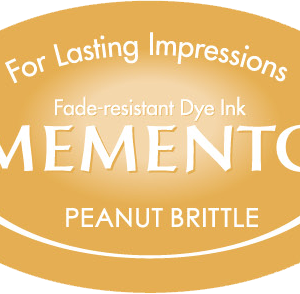 memento ink pad peanut brittle me 802