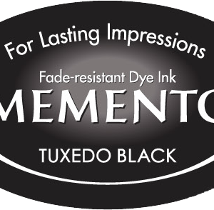 memento ink pad tuxedo black me900