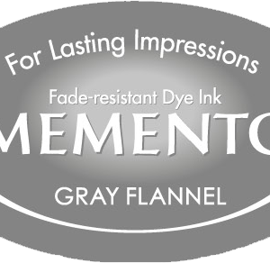 memento ink pad gray flannel  me 902