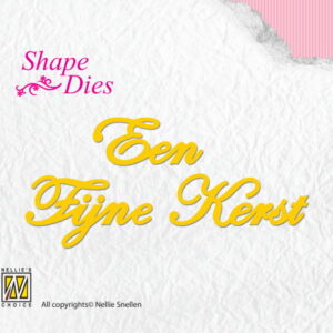 nellie snellen shape dies  tekst sd051