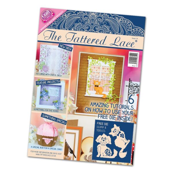 the tattered lace boek incl snij mal let op eng nr 19