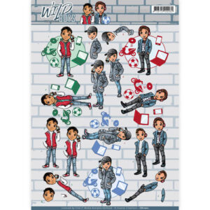Knipvel - Yvonne Creations - Wild Boys - Chill Time CD11011