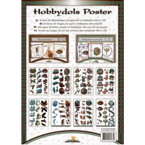 Knipvelposter - HD194 en HD195 HD & poster