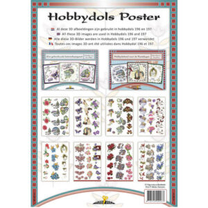 Knipvelposter - HD196 en HD197 Hobbydols KVPHD1967