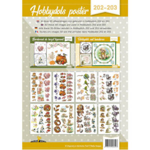 Knipvelposter - HD202 en HD203