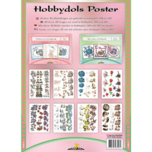 Hobbydols knipvel POSTER bij nr 188 en 189