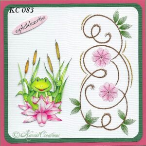 Karin,s borduurpatroon met werk beschrijving excl plaatje kc 083