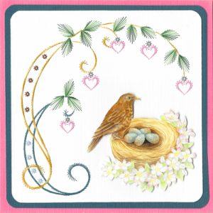 Karin,s borduurpatroon met werk beschrijving excl plaatje kc104