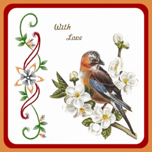 Karin,s borduurpatroon met werk beschrijving excl plaatje kc110