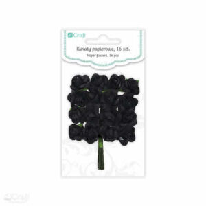 DP Craft bloemen CEKP-017 Zwart