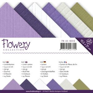 PM-4K-10010 Linnenpakket - 4K - Precious Marieke - Flowery