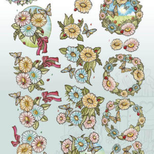 3D Knipvel - Yvonne Creations - Spring-tastic - Flowers CD10816