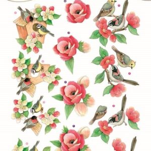 3D Knipvel - Jeanines Art - Garden Classics - Birds CD10837