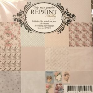 RPP011 My Rose Garden Paperpack 6x6 12x2st