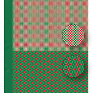 Nellie Snellen achtergrond papier neva093 Green-Diamonds
