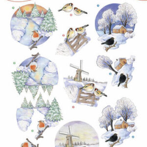 Jeanine`s Art -Winter landscape 3 cd10842