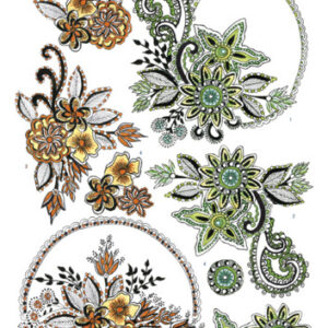Yvon's Art Factory - Flower Ornaments CD11008