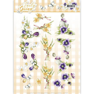 3D Knipvel - Precious Marieke - Early Spring - Early Daffodils CD11026