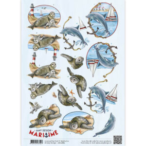 3D Knipvel - Amy Design -maritime CD10880