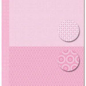NEVA081 background sheets doublesided Babygirl flowers