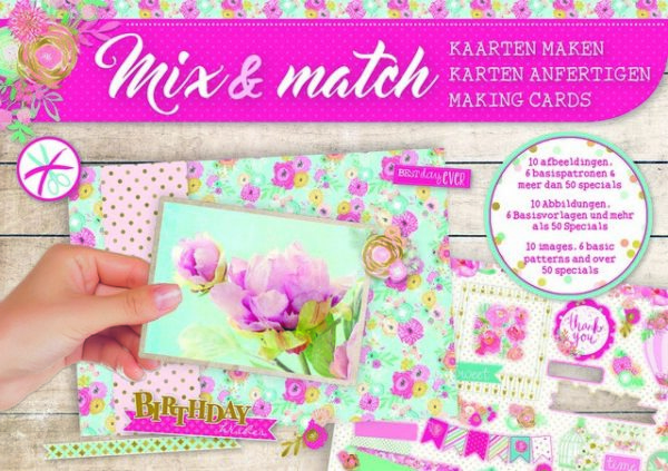 mix en match kaarten maken uitdruk boekje nr 5